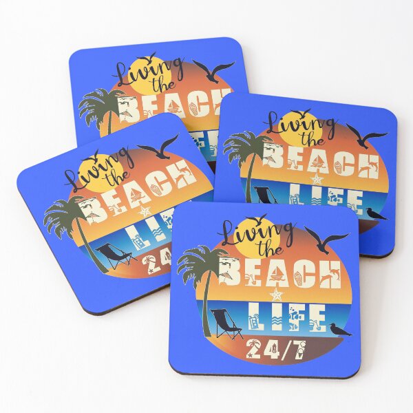 Item preview, Living the Beach Life 24/7 designed and sold by TwylaRaeDesigns.