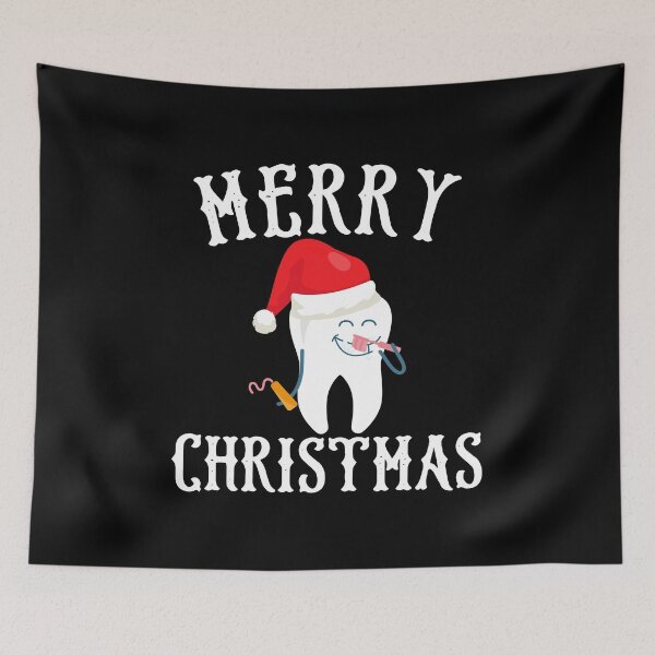 Item preview, Merry Christmas  Tooth  Doctor dentist dental assistant  designed and sold by Merchking1.