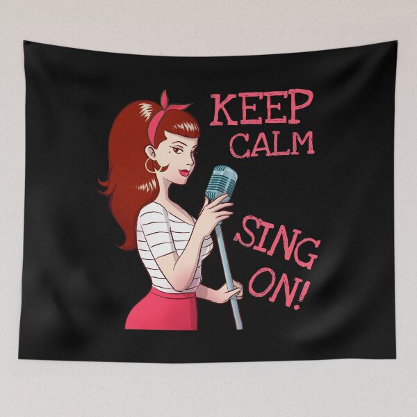 Item preview,  Keep calm and sing on designed and sold by Studioapartment.