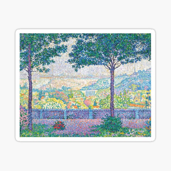 Artikel-Vorschau von Paul Signac "Terrasse De Meudon", designt und verkauft von sunny-007.
