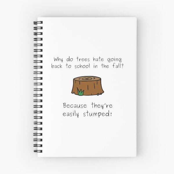 Item preview, Trees Going Back to School Joke designed and sold by Sci-Ninja-Blog.