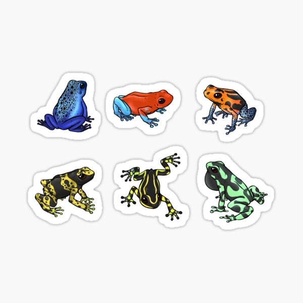 Item preview, Dart Frogs designed and sold by rawrimamidget.