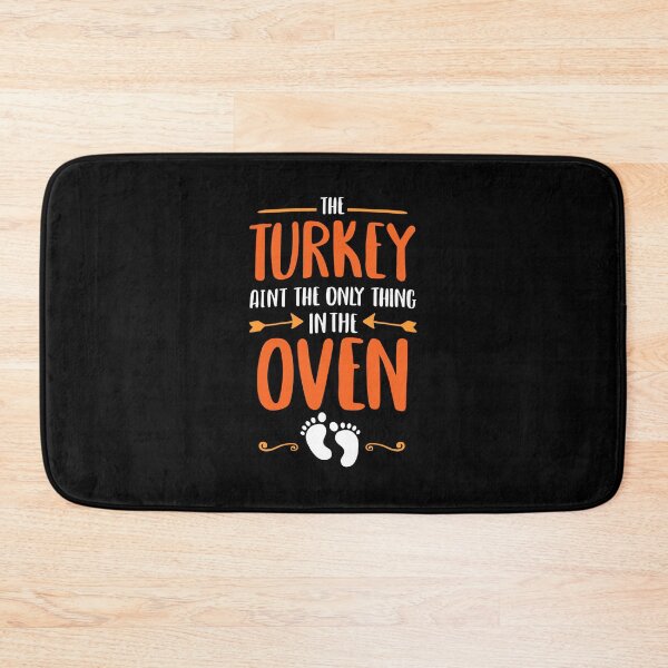 Item preview, The Turkey Aint The Only Thing In The Oven Baby Announcement designed and sold by fried1982.