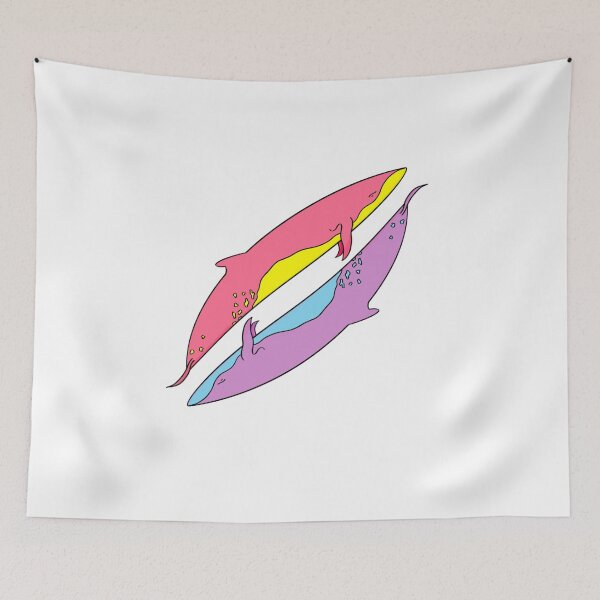 Item preview, Dual Whales designed and sold by DustynnTheWind.