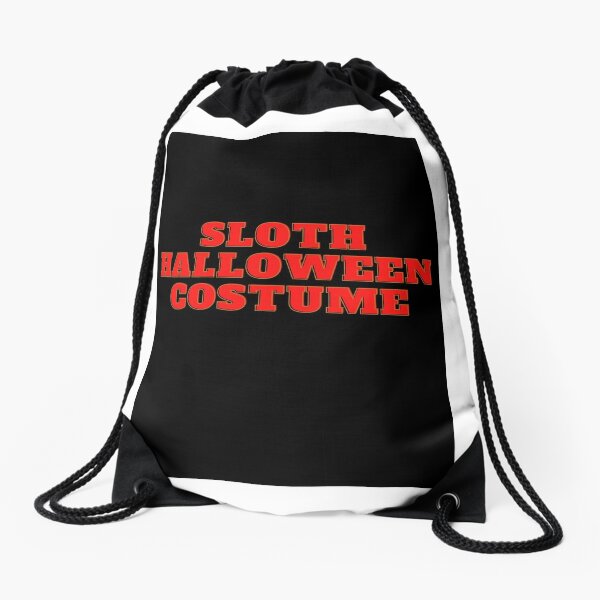 Sloth Halloween Costume Drawstring Bag