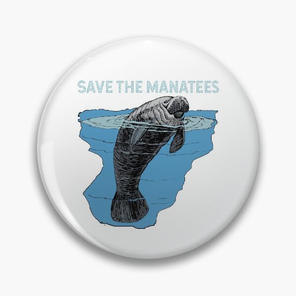 Item preview, Save the Manatees designed and sold by Rightbrainwoman.
