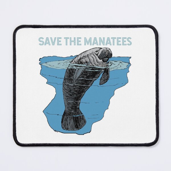 Item preview, Save the Manatees designed and sold by Rightbrainwoman.