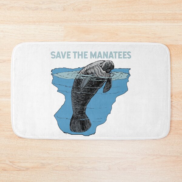 Item preview, Save the Manatees designed and sold by Rightbrainwoman.