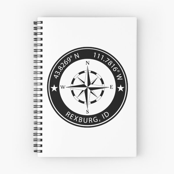 Item preview, Rexburg, Idaho Geographical Coordinates designed and sold by TeeOhGraphics.