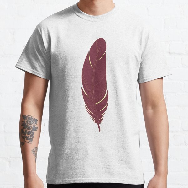 Garnet and Gold Feather Classic T-Shirt