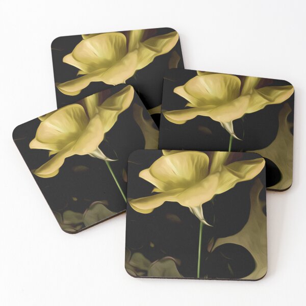 Item preview, Yellow Rose at Night designed and sold by fatenanwar.