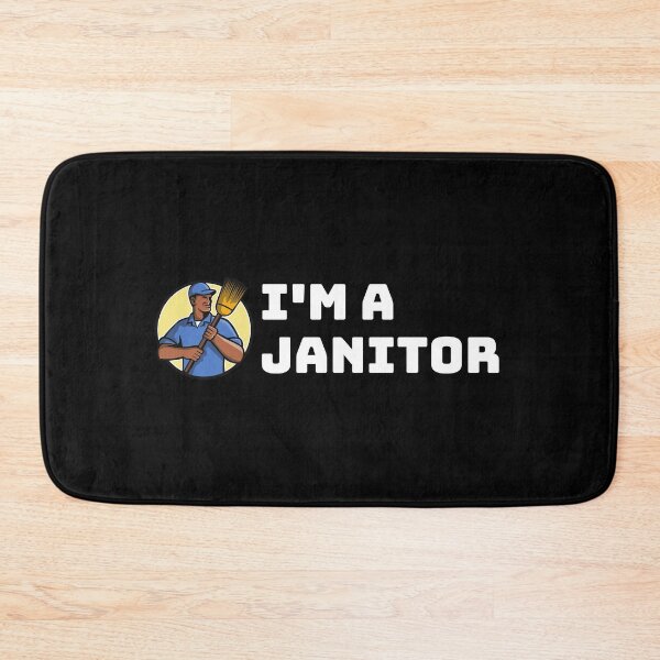 Item preview, I'm a janitor designed and sold by T-shirtgallery.