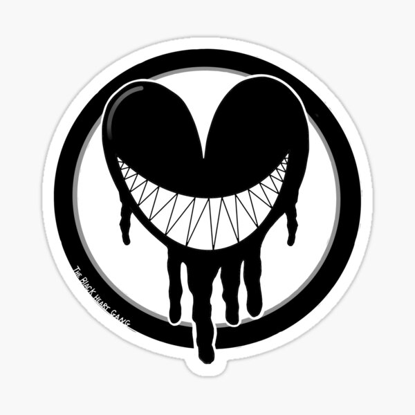 Item preview, The Black Heart Mafia - Black Heart Emblem designed and sold by SidGal.