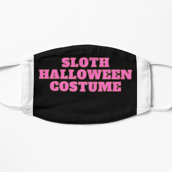 Sloth Halloween Costume Flat Mask