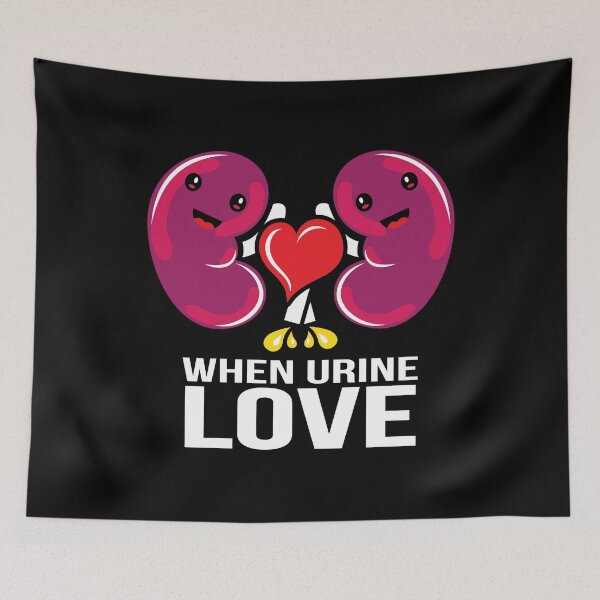 Artikelvorschau, Niere Inlove - Wenn Urin Liebe Netter Humor Nierenbewusstsein entworfen und verkauft von Merchking1.