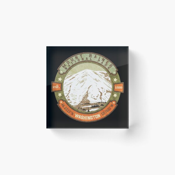 Item preview, Mount Rainier National Park Washington designed and sold by JordanHolmes.