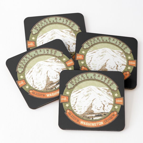 Item preview, Mount Rainier National Park Washington designed and sold by JordanHolmes.