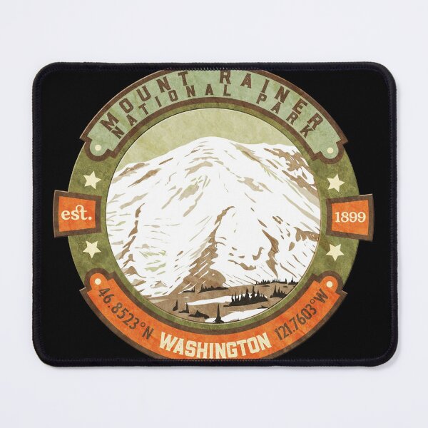 Item preview, Mount Rainier National Park Washington designed and sold by JordanHolmes.