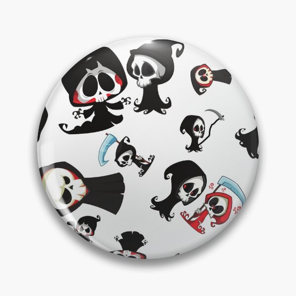 Item preview, Cute Grim Reapers - Fun, Spooky, Kawaii Aesthetic designed and sold by PixiesPlace.