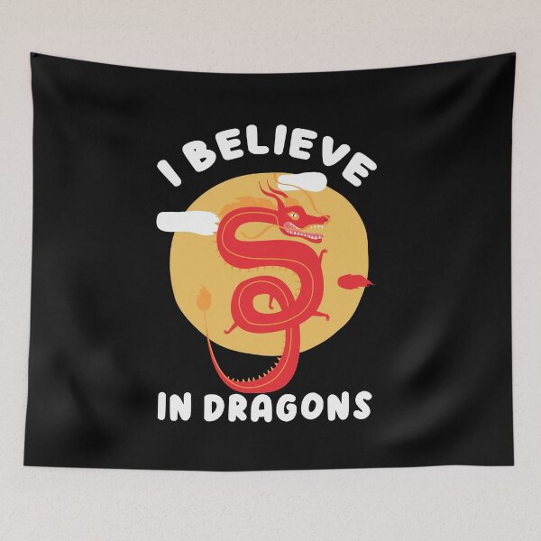 Item preview, I Believe in Dragons designed and sold by aloha project.