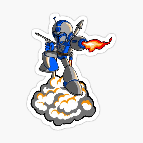 Mega Fett Sticker