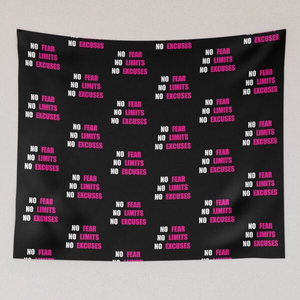 Item preview,  No Fear No Limit No Excuses designed and sold by DMJPRINT.
