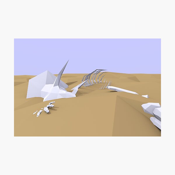 Bonesweeper prototype tableau Photographic Print