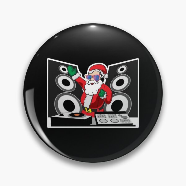Item preview, Funny Christmas DJ Deejay Santa Claus  designed and sold by Merchking1.
