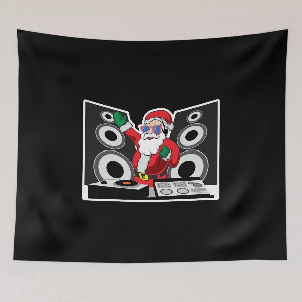 Item preview, Funny Christmas DJ Deejay Santa Claus  designed and sold by Merchking1.