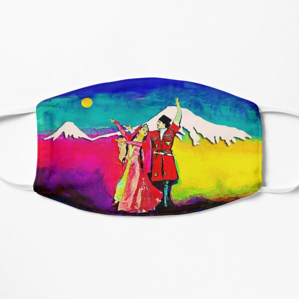 Masis Ararat Dancers  Մասիս Արարատի պարողները Flat Mask