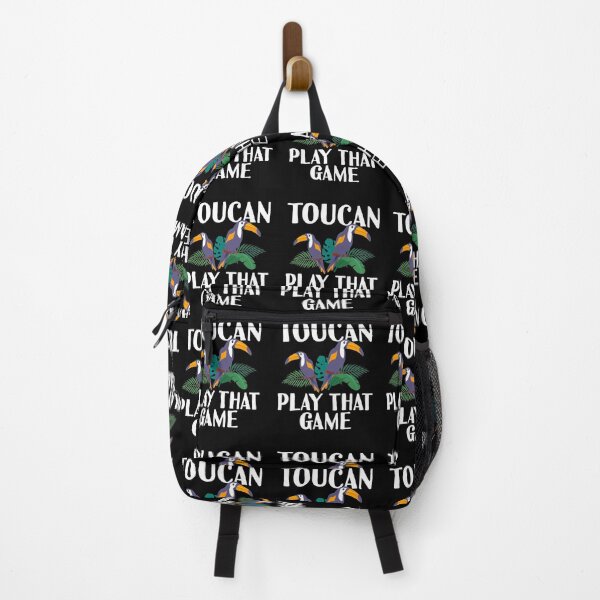 Item preview, Toucan Play That Game Funny Toucan Pun With Tropical Flowers designed and sold by Merchking1.