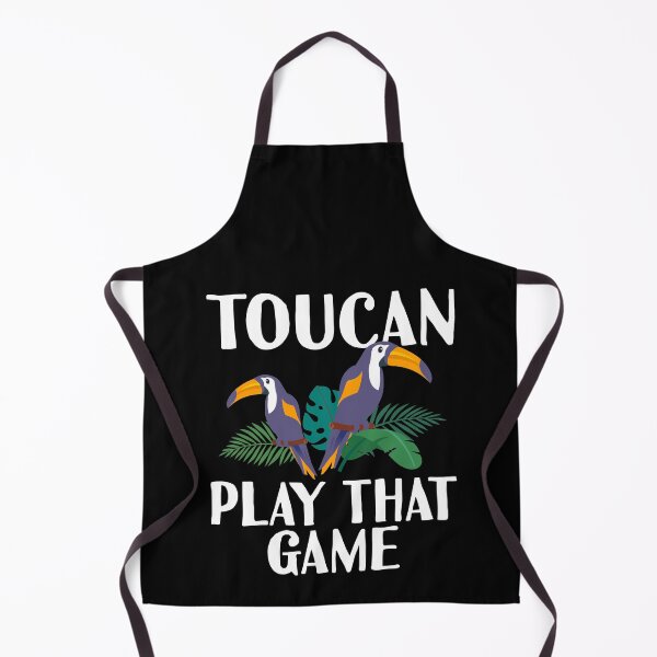 Item preview, Toucan Play That Game Funny Toucan Pun With Tropical Flowers designed and sold by Merchking1.