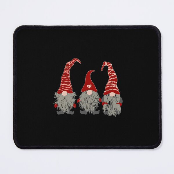 Item preview, 3 Nordic Gnomes Swedish Nisse Tomte Christmas Pajama Gift Long Sleeve T-Shirt designed and sold by politevann.
