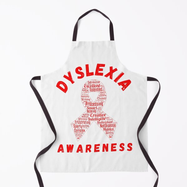 Item preview, World Dyslexia Awareness Day - Red designed and sold by EMRASDesigns.