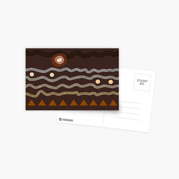 Item preview, sunset in brown designed and sold by B. Kukla.