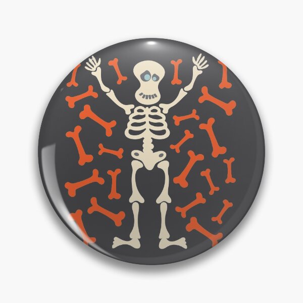 Item preview, SPOOKY CUTE SKELETON AND BONES for HALLOWEEN - UnBlink Studio by Jackie Tahara designed and sold by Jackie Tahara of UnBlink Studio.