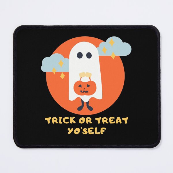 Item preview, Funny Halloween Trick or Treat Yo'Self Halloween 2023 designed and sold by Teez-Me.