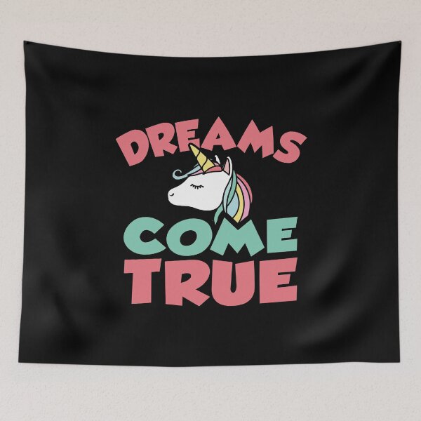 Item preview, Dreams Come True Day  Unicorn Addict Dream Believe Achieve  designed and sold by Merchking1.
