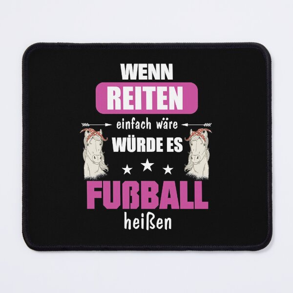 Item preview, Mdchen Reiten Wenn reiten einfach wrde es Fuball heien designed and sold by serainey556.