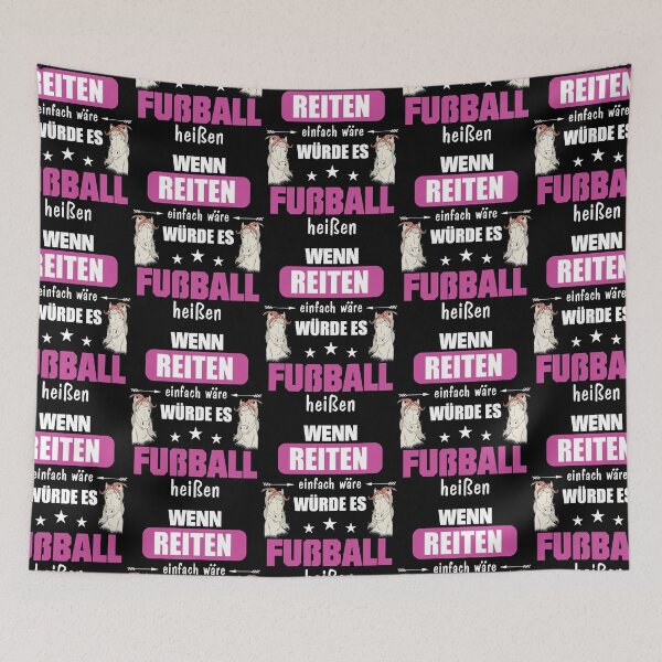 Item preview, Mdchen Reiten Wenn reiten einfach wrde es Fuball heien  designed and sold by serainey556.