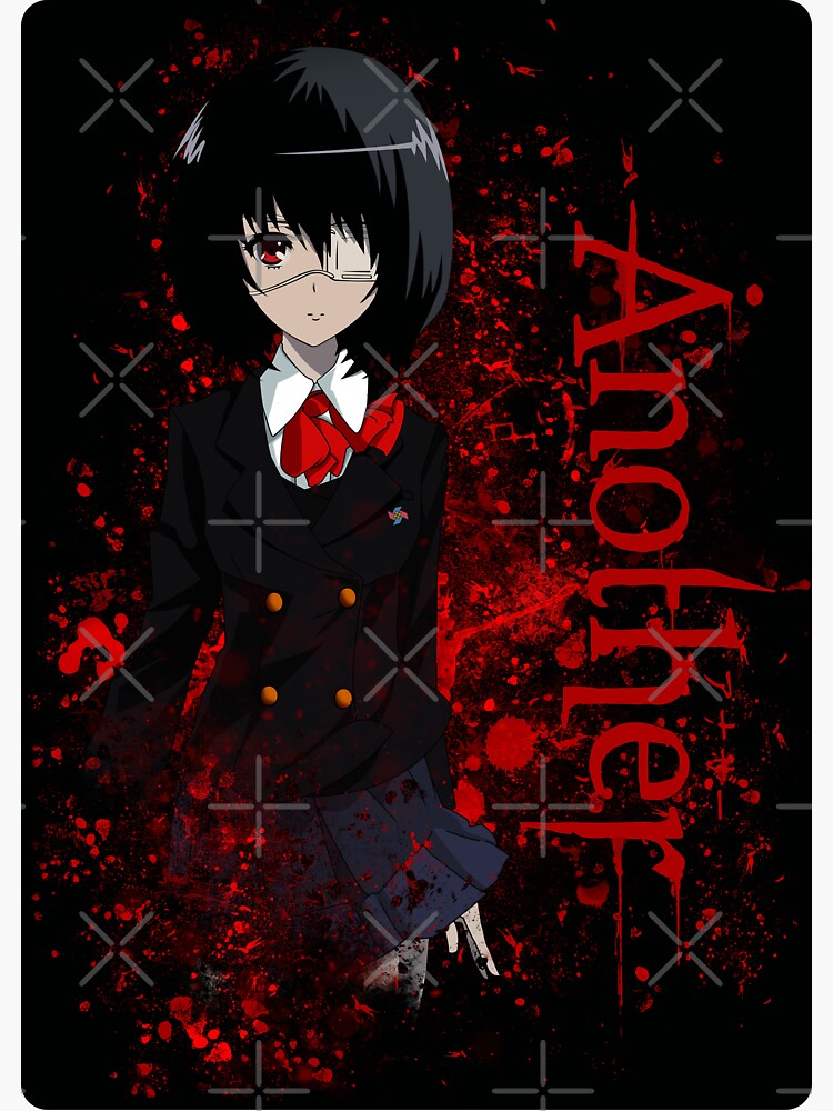 "Another - Mei Misaki" Sticker by Animenox | Redbubble