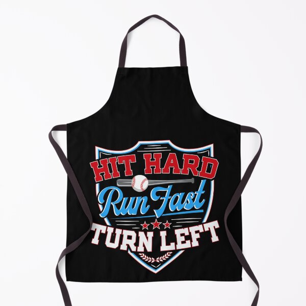Item preview, Funny Hit Hard Run Fast Turn Left Baseball Position Sports Athlete Pitchers Catchers designed and sold by Merchking1.