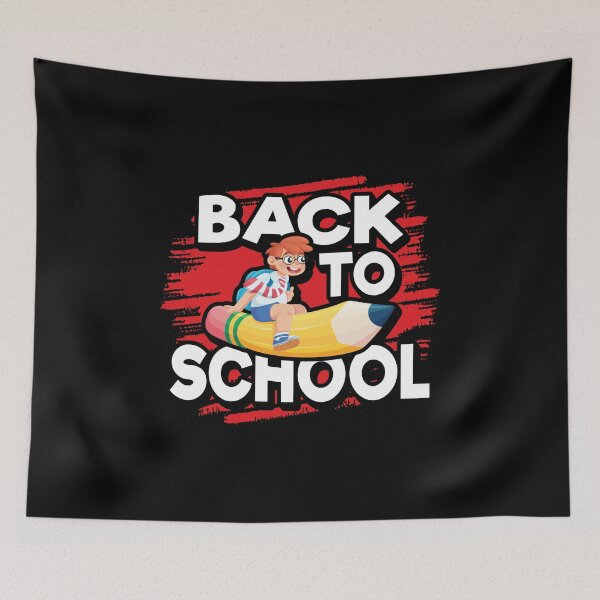 Item preview, Student Riding on a Pencil, Art of Knowledge Adventure, Back to School  designed and sold by Merchking1.