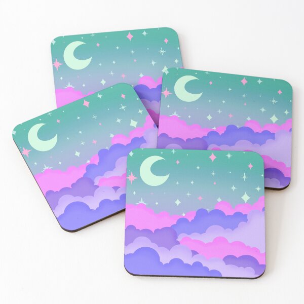 Item preview, Teal Neon Skies designed and sold by LangstonLeigh.