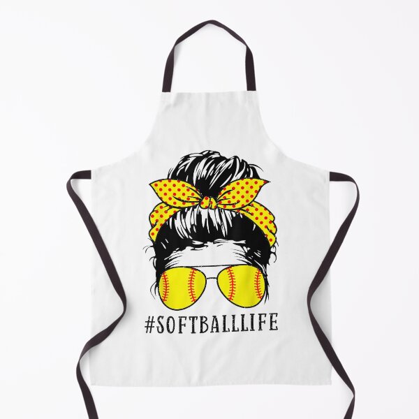 Item preview, Mom Life Softball Baseball Mom Mothers Day Messy Bun Womens designed and sold by vastscreen.