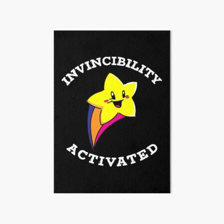 Item preview, Invincibility Activated  designed and sold by KossackTytin.