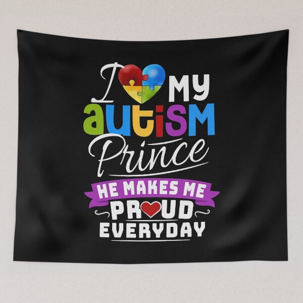 Artikelvorschau, Autismusbewusstsein Mein Prinz macht mich stolz Jeden Tag stolz Eltern Asperger entworfen und verkauft von Merchking1.
