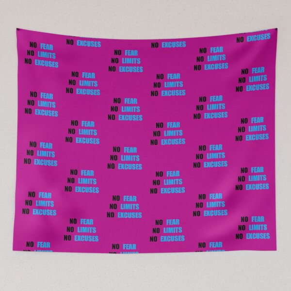 Item preview, No Fear No Limit No Excuses designed and sold by DMJPRINT.