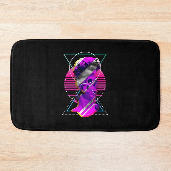 Item preview, Vaporwave Statue David Bust Glitch Art Skull Retro 80s Cool  designed and sold by rythomas145.