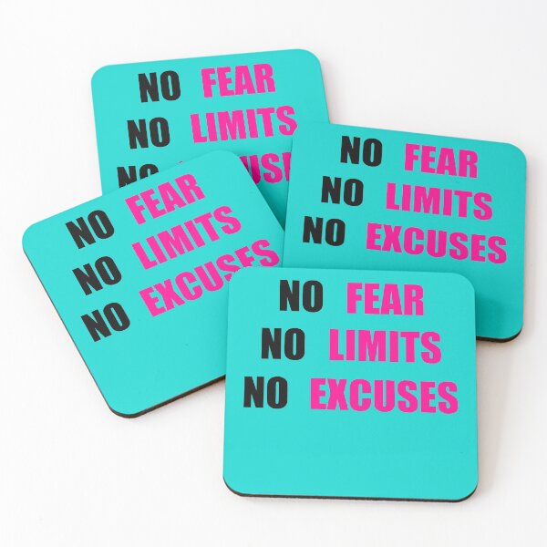 Item preview, No Fear No Limit No Excuses designed and sold by DMJPRINT.